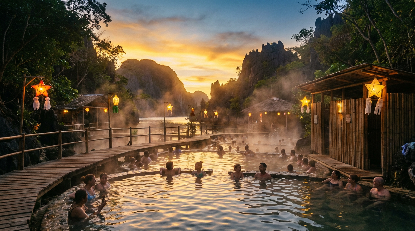Maquinit Hot Springs — Coron