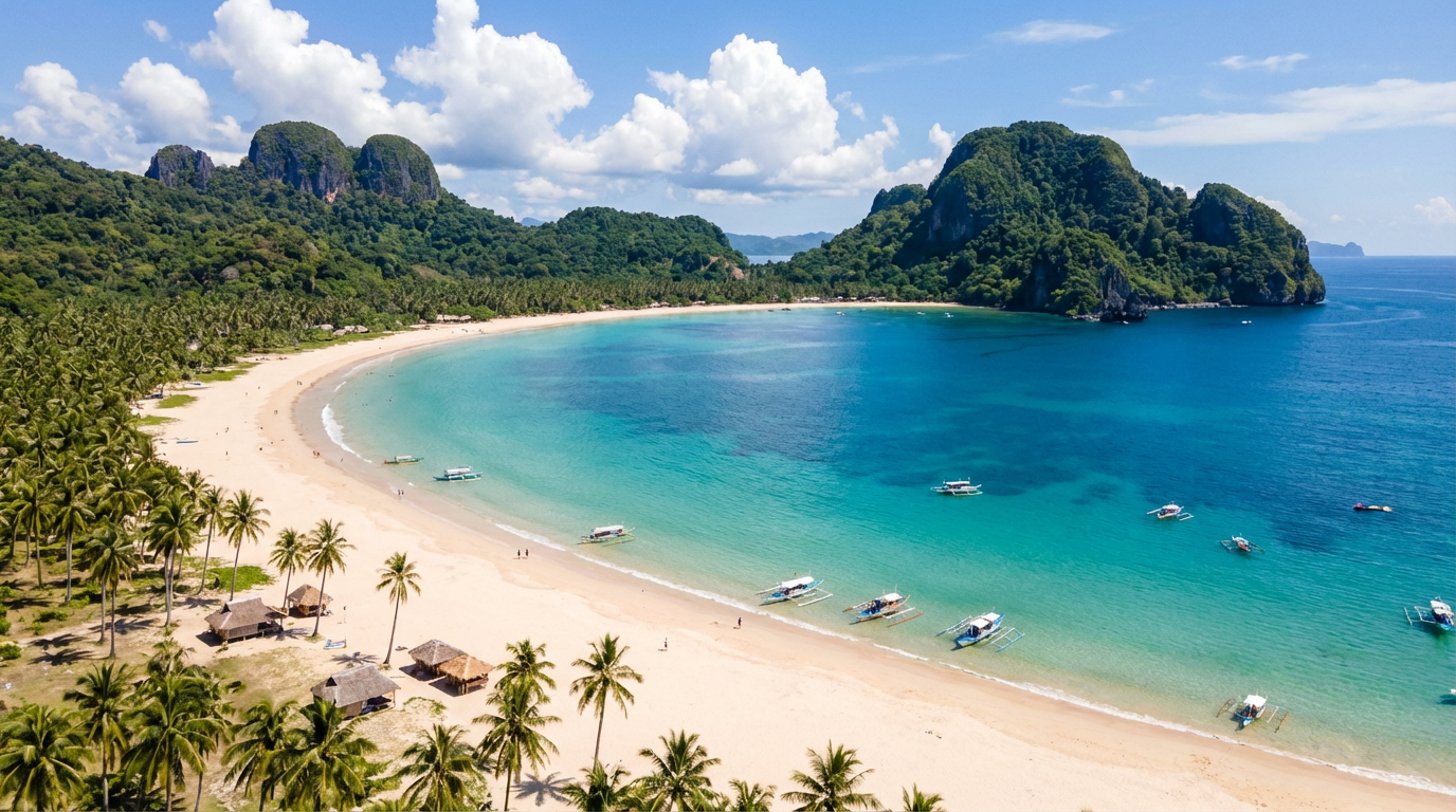 Nacpan Beach — El Nido