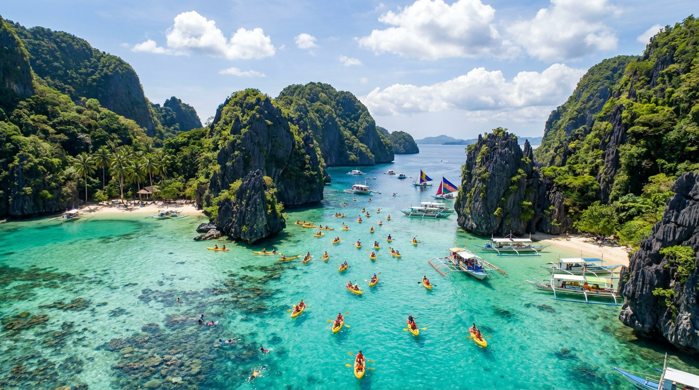 Kayaking — El Nido Islands