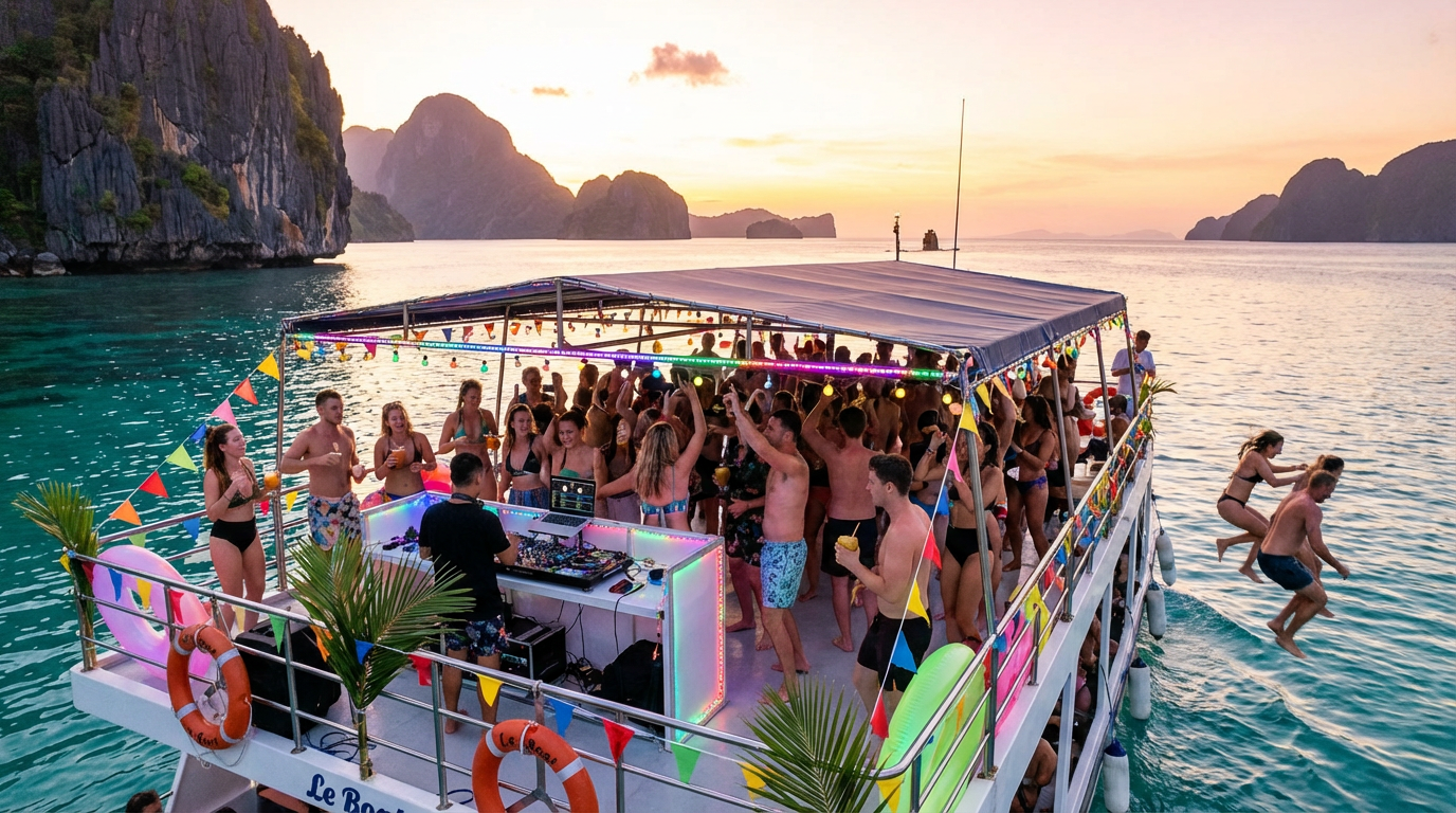 Boat Party — El Nido